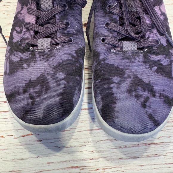 NOBULL Canvas Trainer Workout Shoes in Purple Tie Dye Sz 10.5 - Picture 3 of 10
